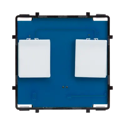 Modul intrerupator dublu, aparataj touch PULSAR NS