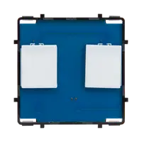 Modul intrerupator dublu, aparataj touch PULSAR NS