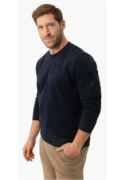 Bluza de trening B-Beryl albastru marin - Bleumarin