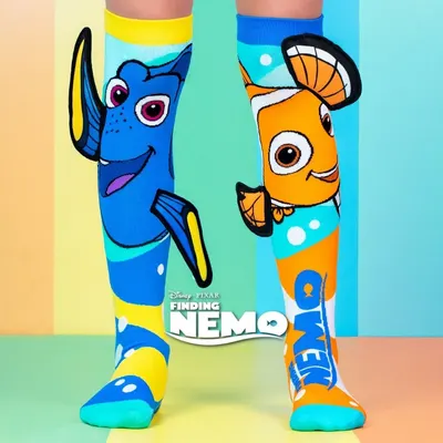 Șosete lungi colorate Madmia NEMO pentru băieți 6-99 ani