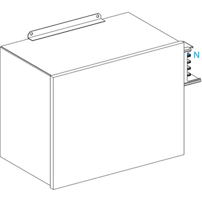 Sistem de bare capsulate Canalis - - Unit. Alimentare Pt. Ksa - 1000 A - Montaj Stanga