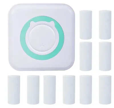 Mini imprimanta termica si Bluetooth compatibil iOS/Android