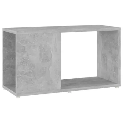 vidaXL Comodă TV, gri beton, 60x24x32 cm, PAL