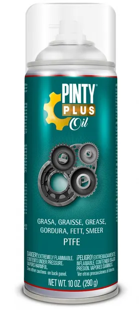 Spray vaselina lichida alba PTFE Greenox 400 ml, temperaturi inalte, -35°C la 170°C, anticoroziv