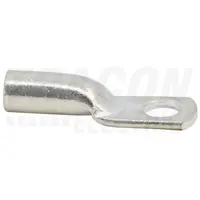 Papuc inelar neizolat,din teava de cupru electrolitic,stanat CLH16-8 16mm2, M8, (d1=6.8mm, d2=8.2mm)