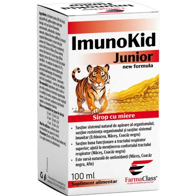 Sirop cu Miere Imunokid Junior 100ml
