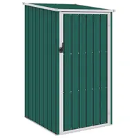 Gossi Șopron de gradina, verde, 87 x 98 x 159 cm, otel galvanizat