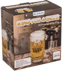 Pahar de bere cu clopot Out of the Blue - Ring for a Beer