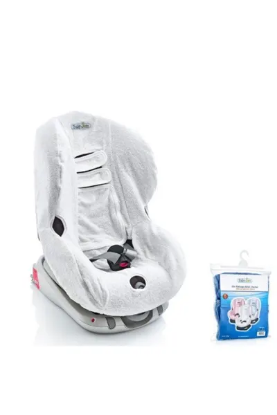 Husa de protectie BabyJem pentru scaunul auto Alb