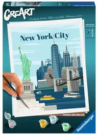Set de pictură pe numere Ravensburger CreArt -New York