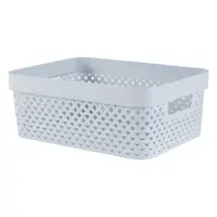 Cutie de depozitare albastru-deschis din plastic 36x27x14 cm Pure – Curver