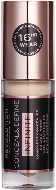 Makeup Revolution Conceal & Define Corrector lichid Infinite, C3.5, 5 ml