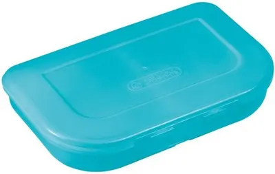Cutie pentru mâncare Herlitz - Cu 2 compartimente, turcoaz