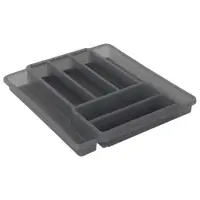 Organizator sertar pentru tacâmuri din plastic 39,7 x 34 cm Domino - Rotho