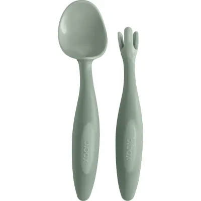 b.box Gelato Cutlery tacâmuri pentru copii Sage 9m+ 2 buc