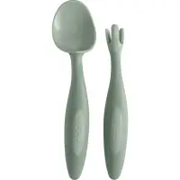 b.box Gelato Cutlery tacâmuri pentru copii Sage 9m+ 2 buc