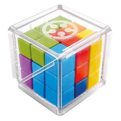 Smart Games - Cube Puzzler Go, joc de logica cu 80 de provocari, 8+ ani, editie lb. Romana
