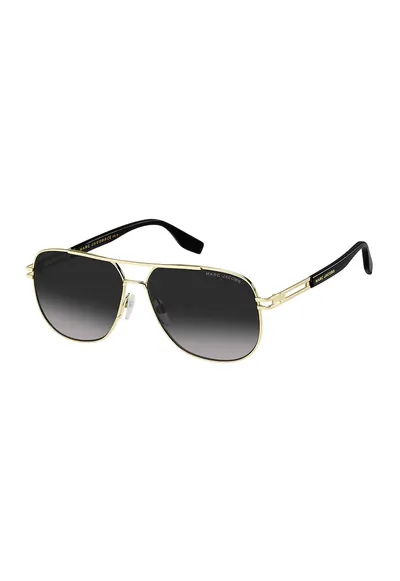 Ochelari de soare aviator cu lentile in degrade - Auriu/Gri antracit