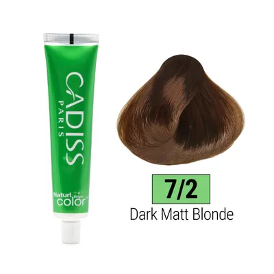 Vopsea de păr Cadiss 7/2 Dark Matt Blonde Engros