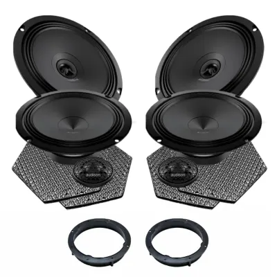Pachet difuzoare auto Audison Prima dedicat Skoda Rapid 2012-, RMS 100W