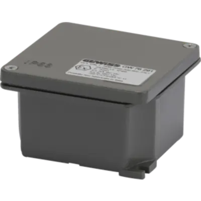 Cutie de joncțiuni aluminiu turnat sub presiune - Vopsite RAL 7037 GRI - 91X91X54