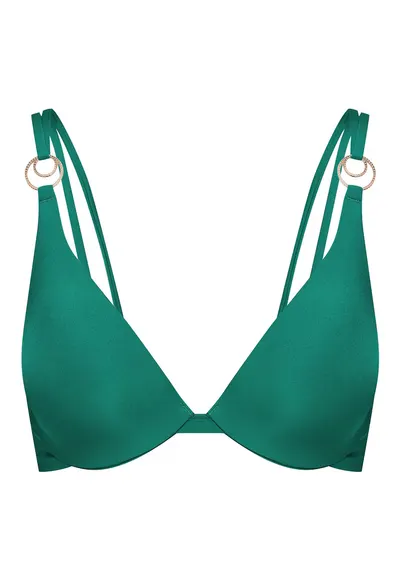 Sutien captusit de plaja Deliciosa Verde - Verde