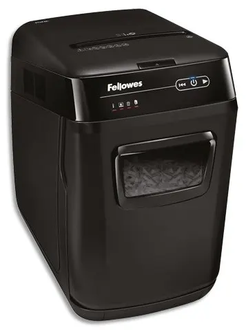 Distrugător de documente Fellowes - AutoMax 150C, 32 L, negru