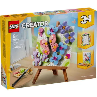 LEGO® Creator - Tablou decorativ cu arta florala (31390)