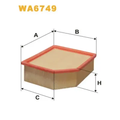 Filtru aer WIX FILTERS WA6749