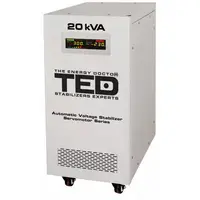 Stabilizator de tensiune servomotor TED 20KSVC 20000VA / 16000W, dublu sens, ideal pentru sisteme fotovoltaice, monofazat