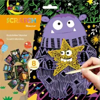 Scratch desene Avenir - Monstru, 8 buc.