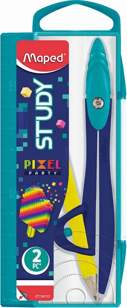 Compas Maped Pixel Party - Cu creion