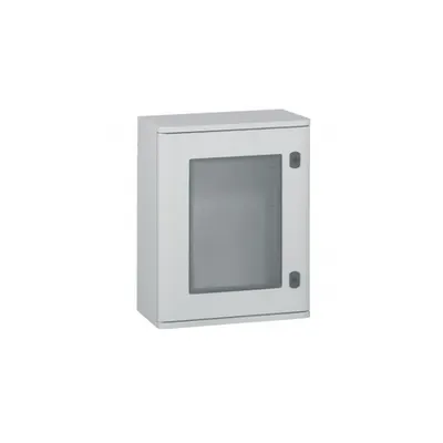 Cabinet Marina - polyester cu usa din sticla - IP66 - IK10 - 820x610x300 mm