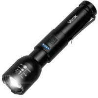 Lanterna reîncărcabilă Vayox VA0180, 800lm, ZOOM, clemă