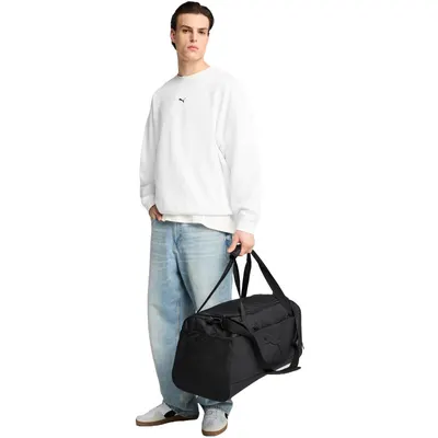 Geanta unisex Puma Buzz Medium Sports Bag 58L, Negru