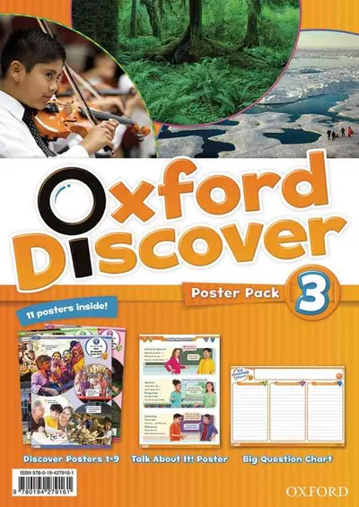 Oxford Discover 3 Poster Pack- REDUCERE 30%
