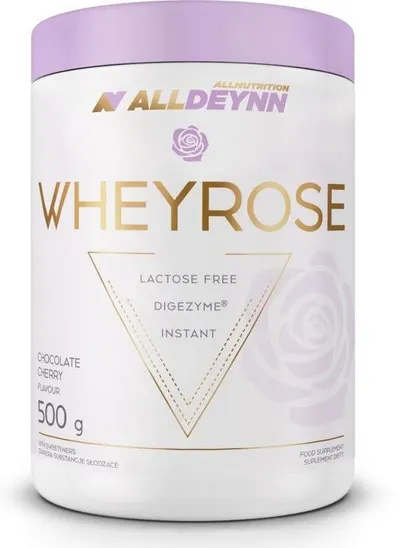 AllDeynn Wheyrose, ciocolată și cireșe, 500 g, AllNutrition