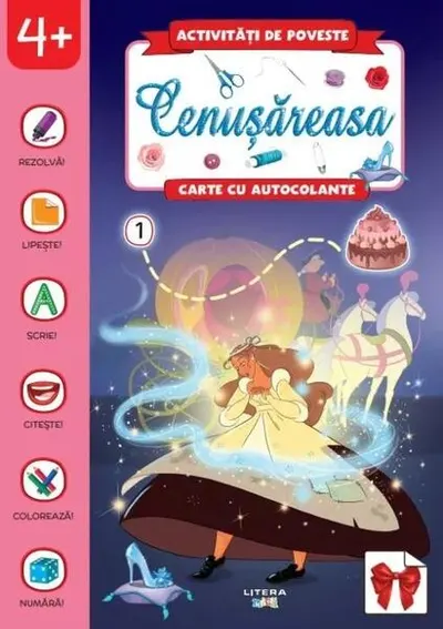 Activități de poveste. Cenușăreasa - Paperback - ***