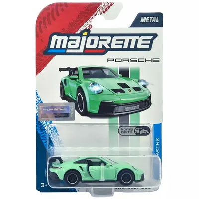 Masina metalica, Majorette, Porsche 911 GT3 Cup (992), 1:64, Verde