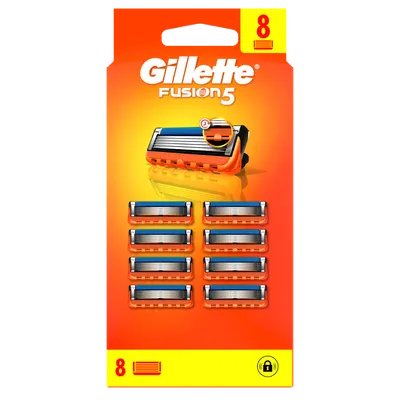 Set rezerve aparat ras Fusion5, 8 bucati, Gillette