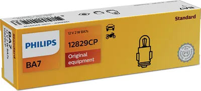 Bec 12V Ba7 Bau15S Set 10 Buc Vision Philips