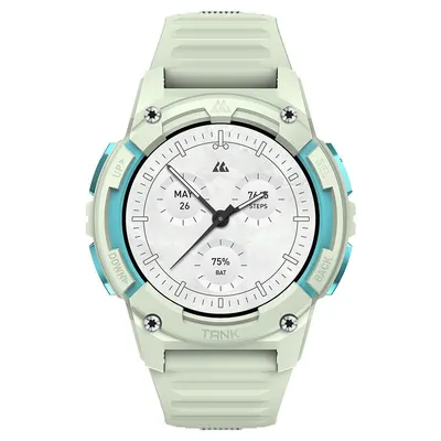 Smartwatch Kospet Tank S2, Ecran AMOLED 1.32", Bluetooth, GPS, 5 ATM (Verde)