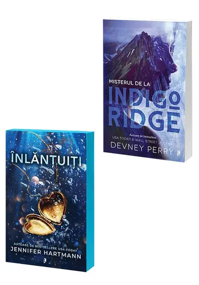 Pachet Misterul de la Indigo Ridge + Inlantuiti. Set 2 carti