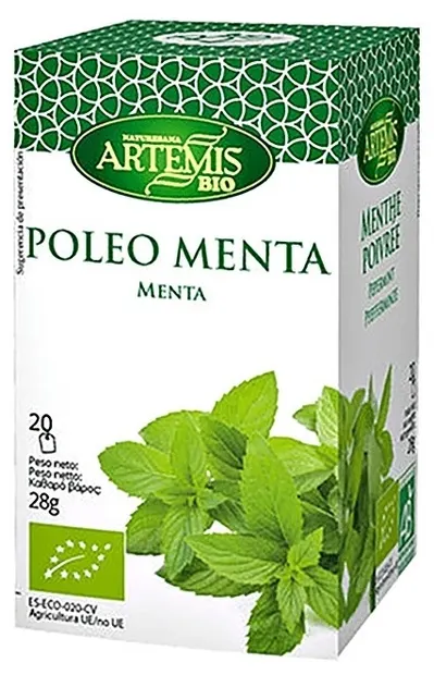 Ceai bio din mentă regală, 20 pliculețe filtrante, Artemis Bio