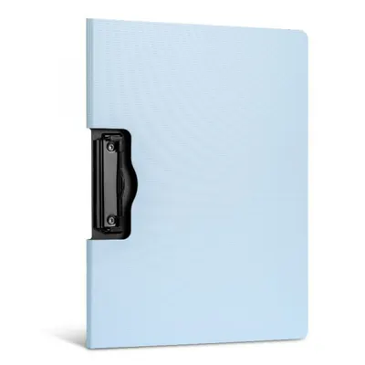 Clipboard cu capac Deli NuSign - A4, orizontal, albastru deschis