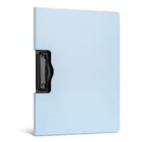 Clipboard cu capac Deli NuSign - A4, orizontal, albastru deschis