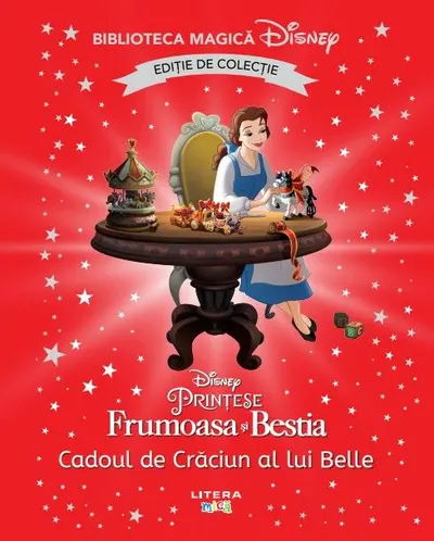 Frumoasa si Bestia. Cadoul de Craciun al lui Belle. Disney. Biblioteca magica. Editie de colectie