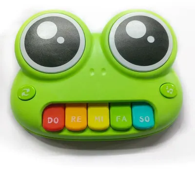Pian pentru bebeluși Raya Toys - Broscuță