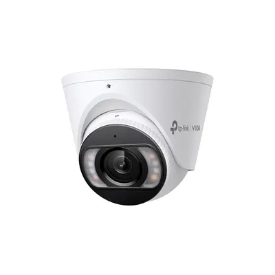 Camera supraveghere IP Dome cu iluminare duala TP-Link VIGI Full-Color InSight S445, 4 MP, 2.8 mm, IR/lumina alba 30 m, microfon si difuzor, slot card, PoE