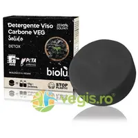 Gel de Curatare Solid pentru Fata cu Carbune Activ Bio 55g